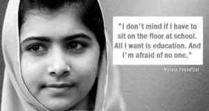 Malala Yousafzai is a Pakistani activist for female education and the youngest-ever Nobel Prize laureate.         